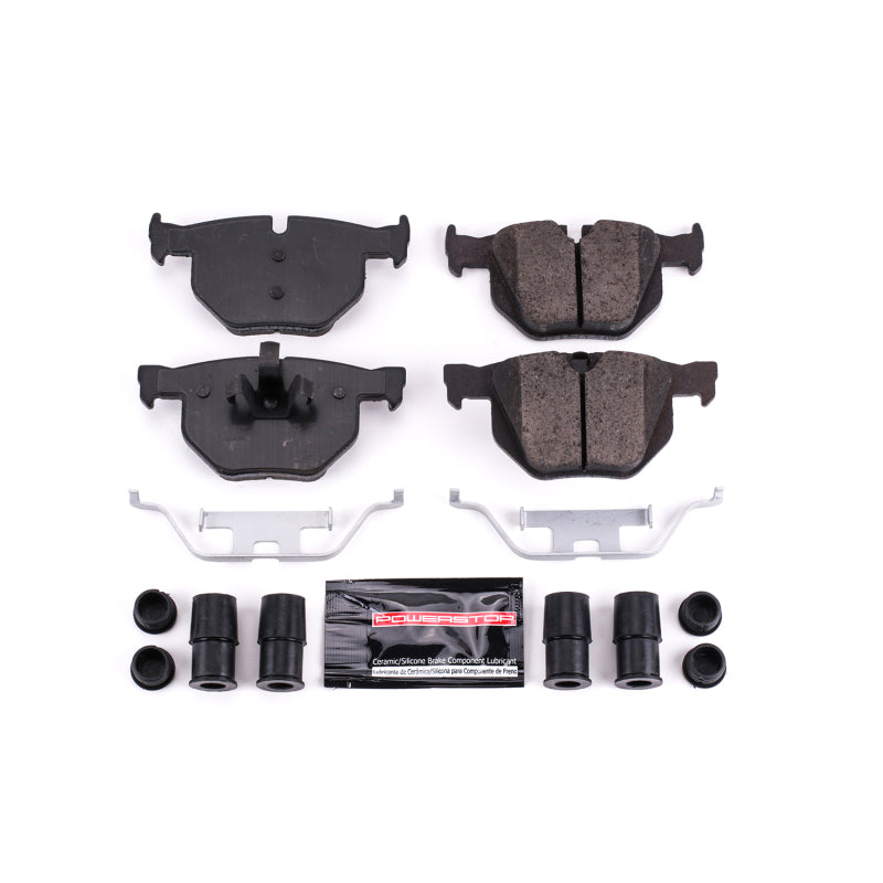 PowerStop 2006 BMW 330Ci Rear Z23 Evolution Sport Brake Pads w/Hardware