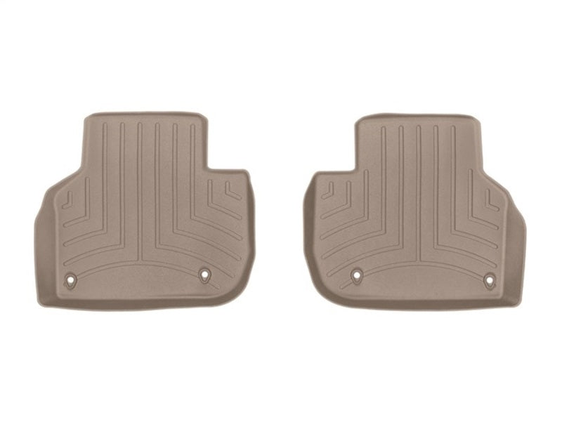 WeatherTech 2016+ Jaguar XF Rear FloorLiner - Tan