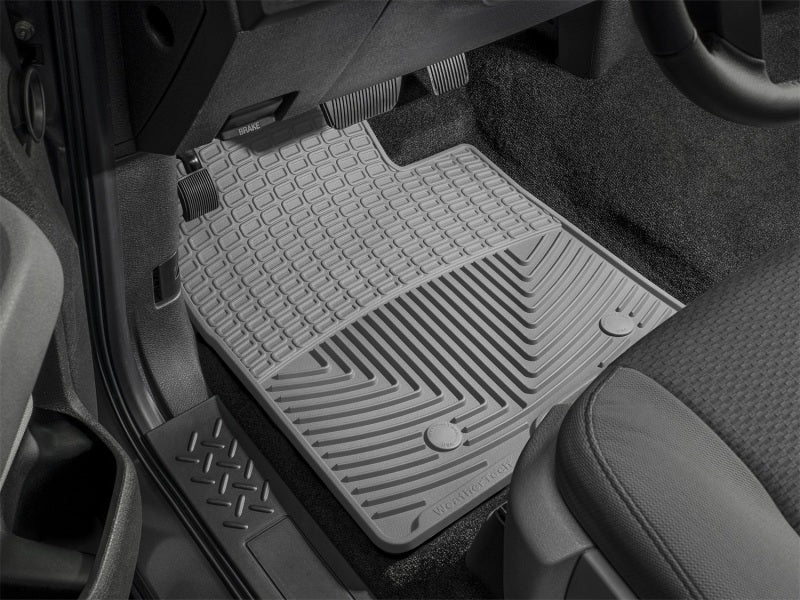 WeatherTech  08-11 Bmw 1-Series (E82/E88) Front And Rear Rubber Mats - Grey