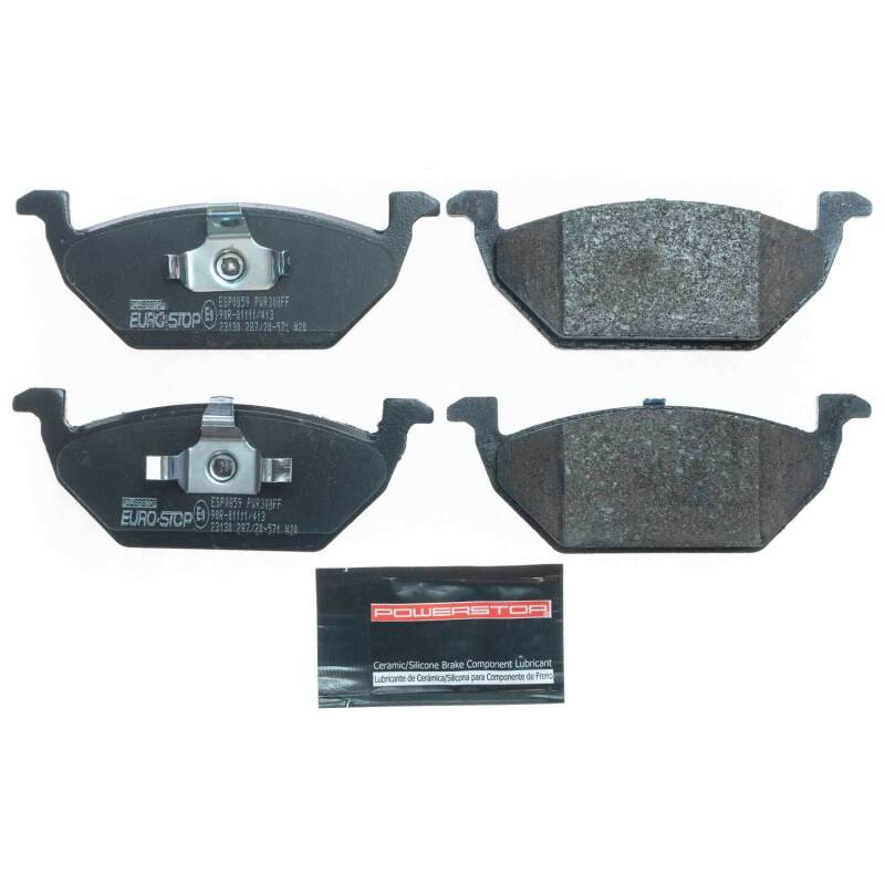 PowerStop 11-15 Volkswagen Jetta Euro-Stop ECE-R90 Front Brake Pads