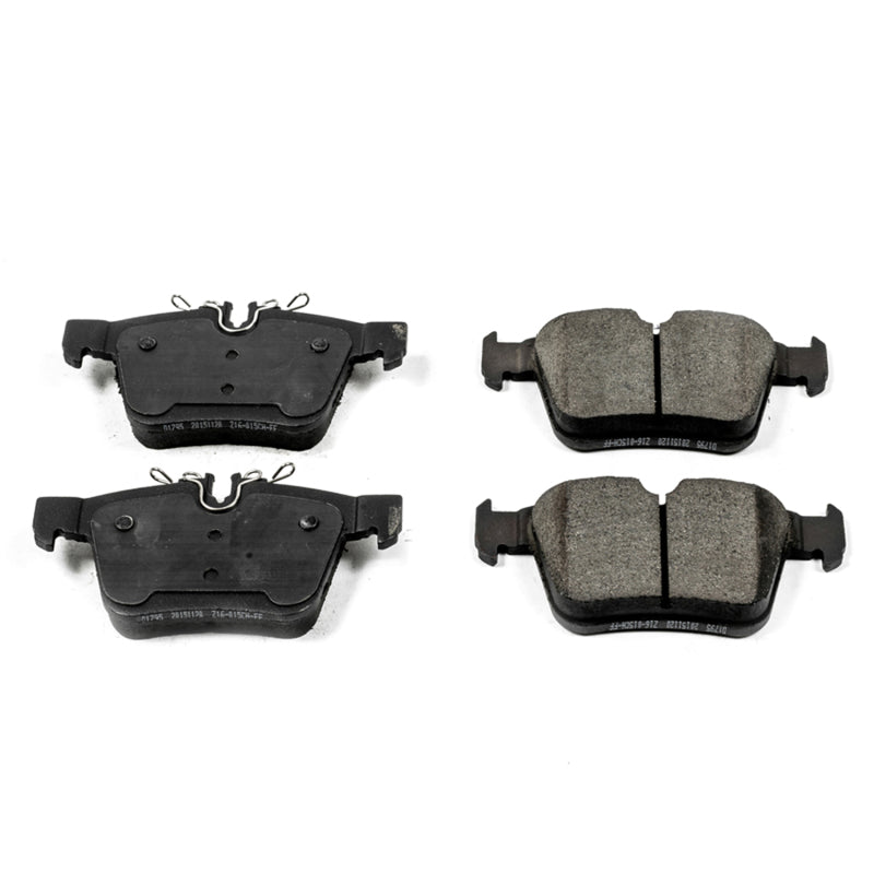 PowerStop 15-19 Mercedes-Benz C300 Rear Z16 Evolution Ceramic Brake Pads
