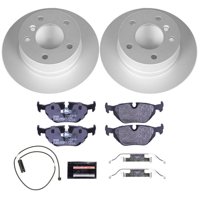 PowerStop 96-02 BMW Z3 Rear Euro-Stop Brake Kit