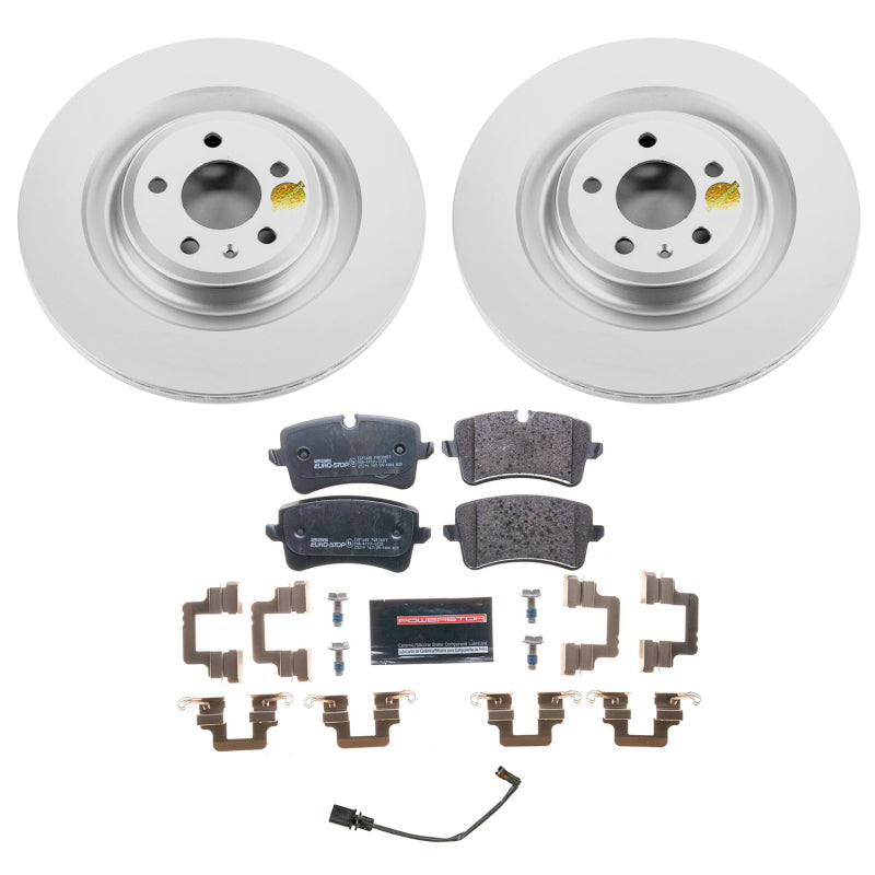 PowerStop 16-18 Audi A7 Quattro Rear Euro-Stop Brake Kit