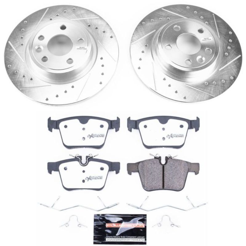 PowerStop 2018 Jaguar E-Pace Rear Z36 Truck & Tow Brake Kit