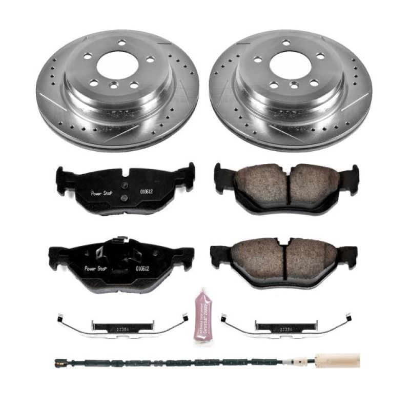 PowerStop 13-15 BMW X1 Rear Z23 Evolution Sport Brake Kit