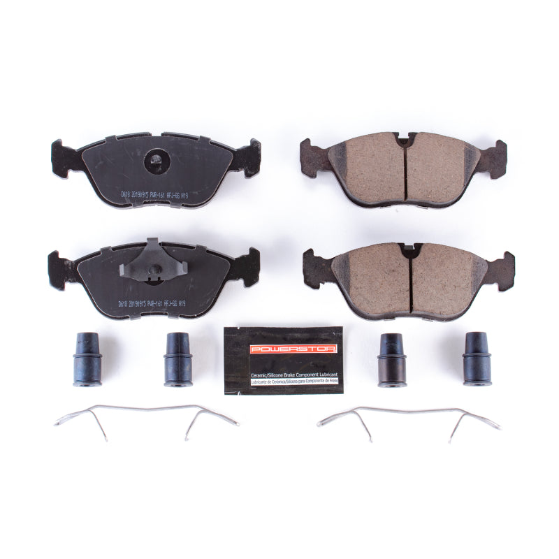 PowerStop 93-97 Volvo 850 Front Z23 Evolution Sport Brake Pads w/Hardware