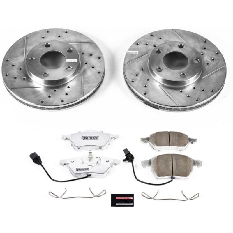 PowerStop 1998 Volkswagen Passat Front Z26 Street Warrior Brake Kit