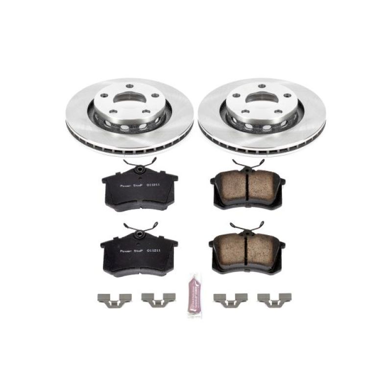 PowerStop 1999 Audi A8 Rear Autospecialty Brake Kit
