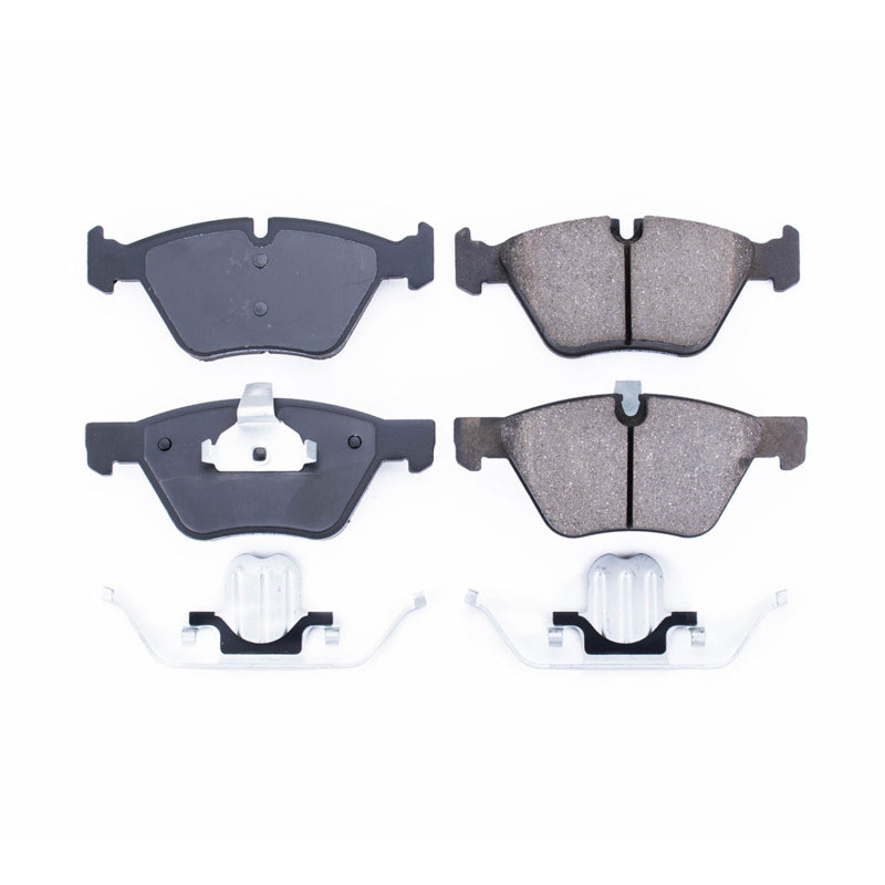 PowerStop 08-13 BMW 128i Front Z17 Evo Ceramic Brake Pad w/Hardware