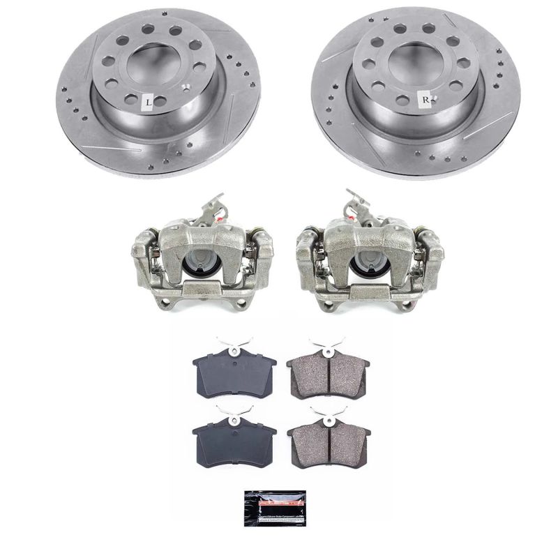 PowerStop 2019 Volkswagen Beetle Rear Autospecialty Brake Kit w/Calipers