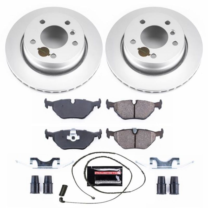 PowerStop 2000 BMW 323Ci Rear Z23 Evolution Sport Coated Brake Kit
