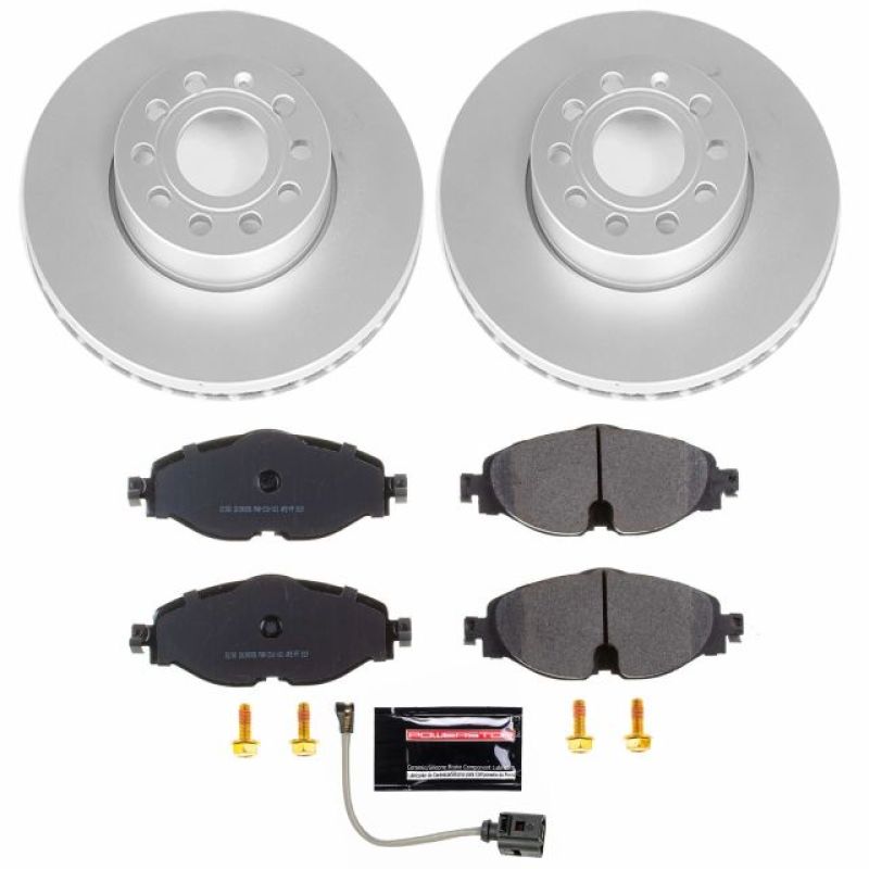 PowerStop 15-18 Audi A3 Front Z23 Evolution Sport Coated Brake Kit