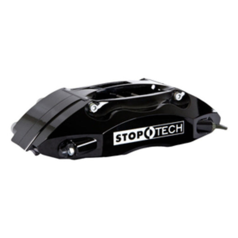 StopTech 2000-2006 Audi TT Front BBK w/ Red ST-40 Caliper Slotted 328x28 2pc Rotor