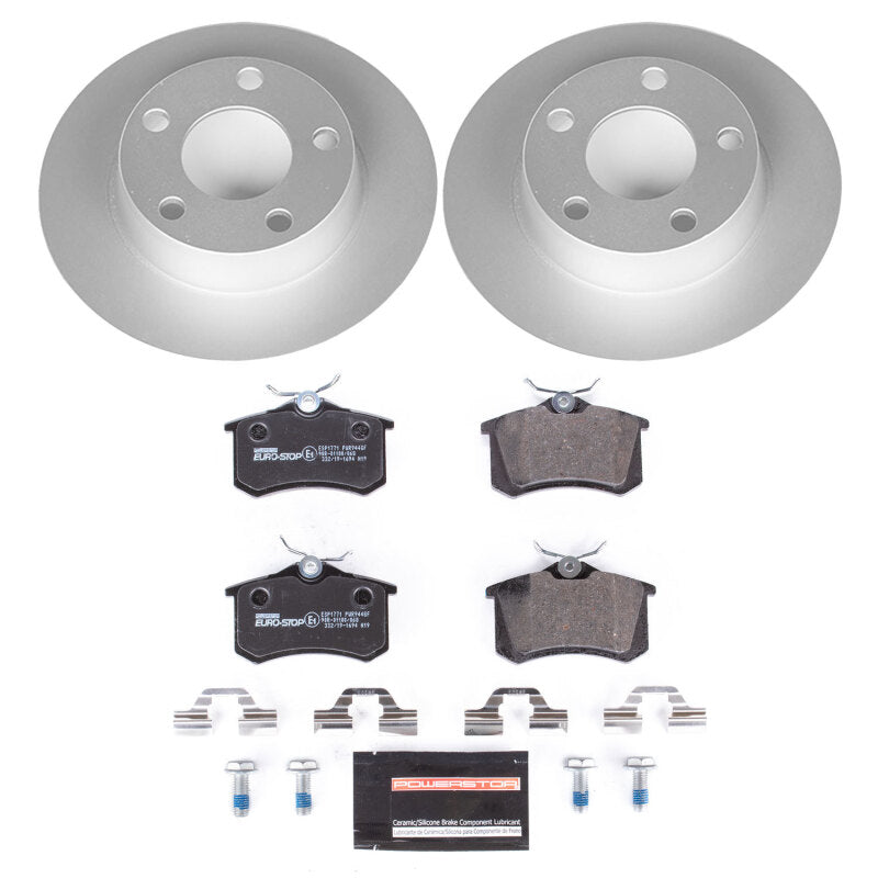 PowerStop 01-05 Audi Allroad Quattro Rear Euro-Stop Brake Kit