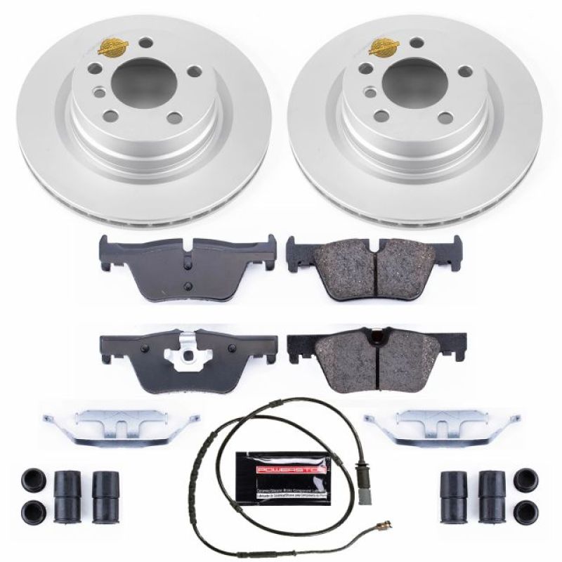 PowerStop 14-16 BMW 228i Rear Z23 Evolution Sport Coated Brake Kit