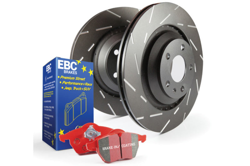 EBC S4 Kits Redstuff Pads and USR Rotors - 2004-2008 Audi S4 Base