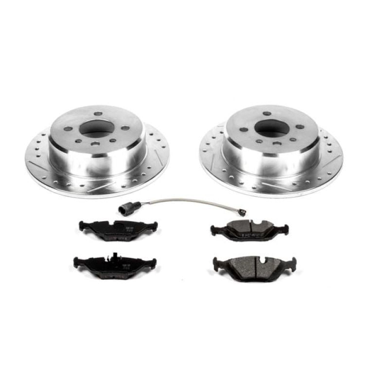 PowerStop 91-92 BMW 318i Rear Z23 Evolution Sport Brake Kit