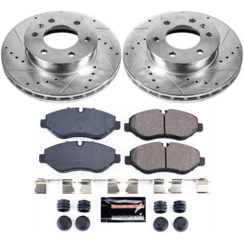 PowerStop 07-09 Dodge Sprinter 2500 Front Z23 Evolution Sport Brake Kit