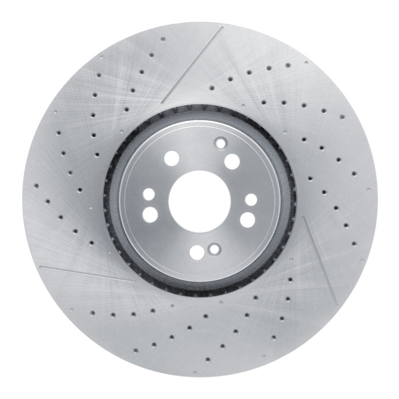 DFC 21-25 Mercedes-Benz GLE53 AMG SUV Front Drilled Brake Rotor and Slotted
