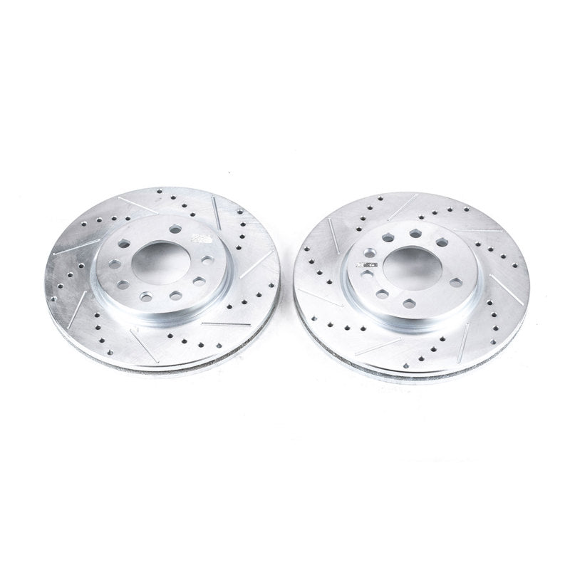 PowerStop 94-96 Saab 900 Front Drilled & Slotted Rotor (Pair)