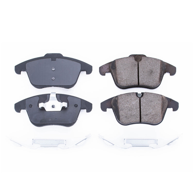 PowerStop 06-08 Jaguar S-Type Front Z17 Evolution Ceramic Brake Pads w/Hardware