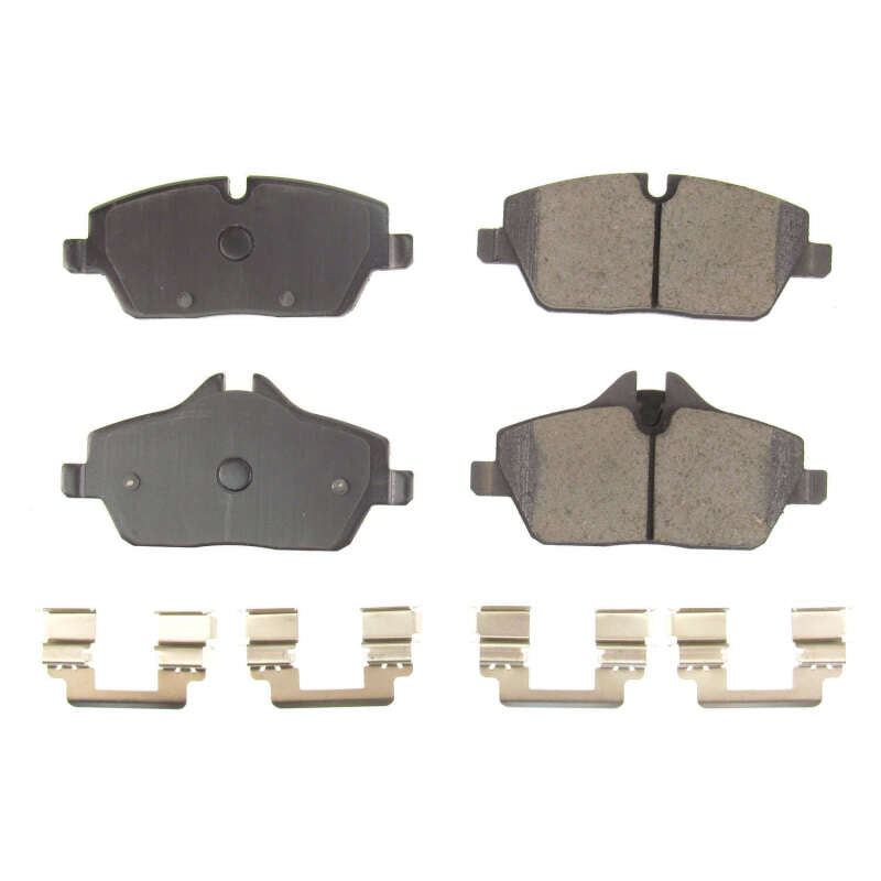 PowerStop 14-18 BMW i3 Front Z17 Evolution Ceramic Brake Pads w/Hardware