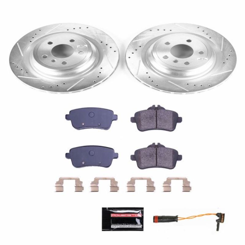 PowerStop 17-18 Mercedes-Benz GLE43 AMG Rear Z23 Evolution Sport Brake Kit