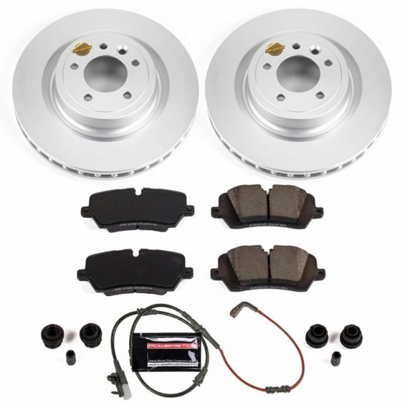 PowerStop 2017 Land Rover Discovery Rear Z23 Evolution Sport Coated Brake Kit