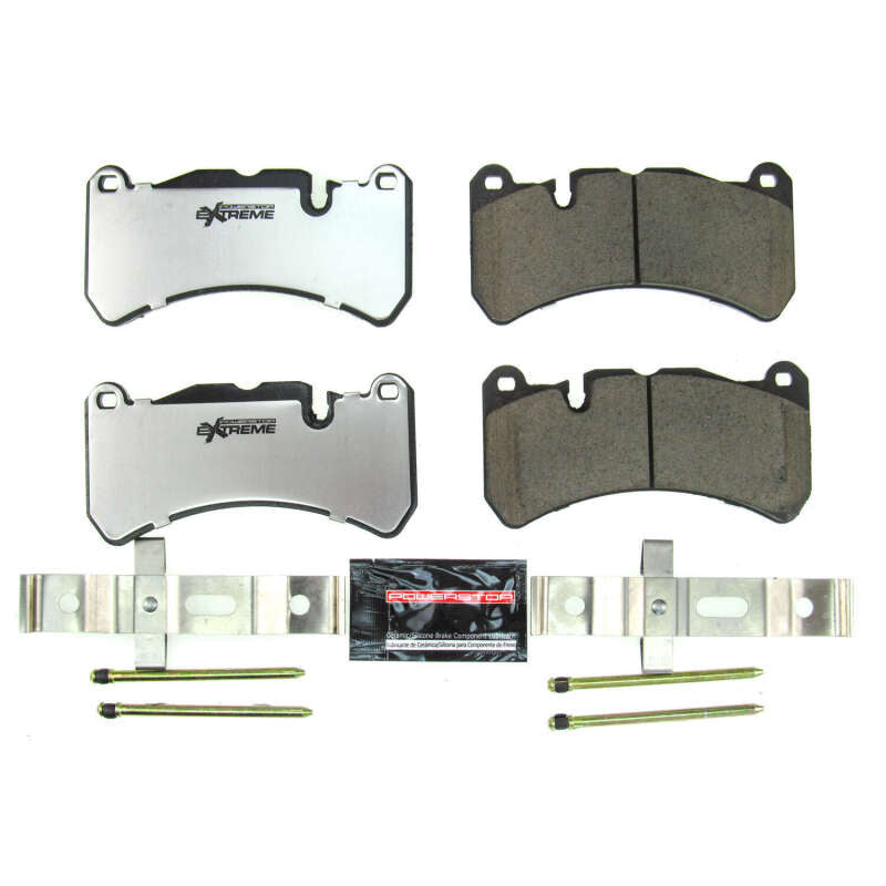 PowerStop 17-18 Alfa Romeo Giulia Front Z26 Extreme Street Brake Pads w/Hardware