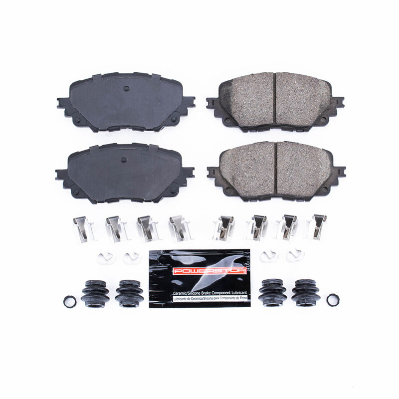 PowerStop 17-19 Fiat 124 Spider Front Z23 Evolution Sport Brake Pads w/Hardware