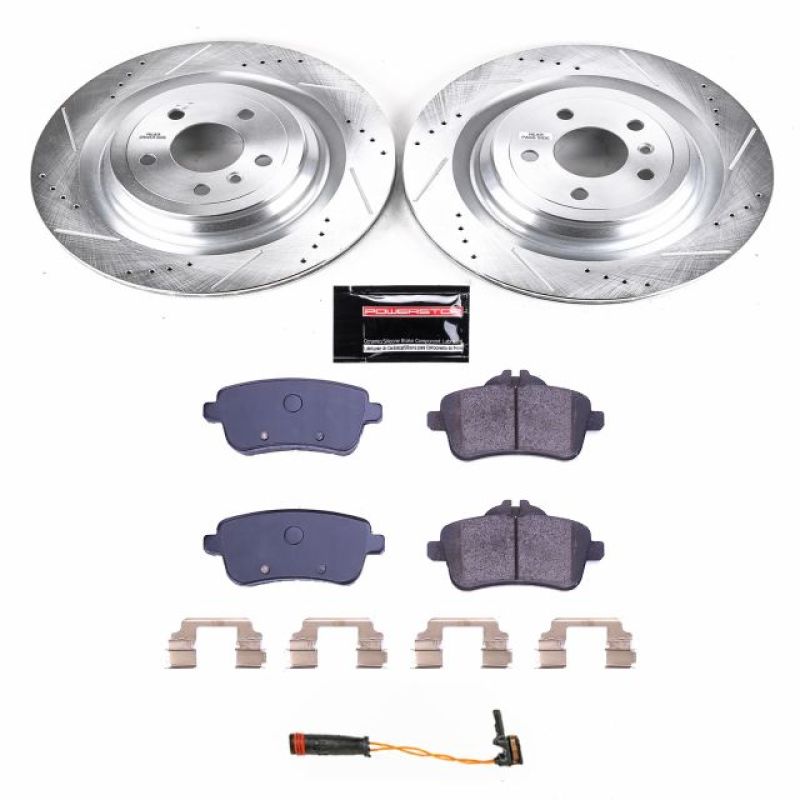PowerStop 13-16 Mercedes-Benz GL350 Rear Z23 Evolution Sport Brake Kit