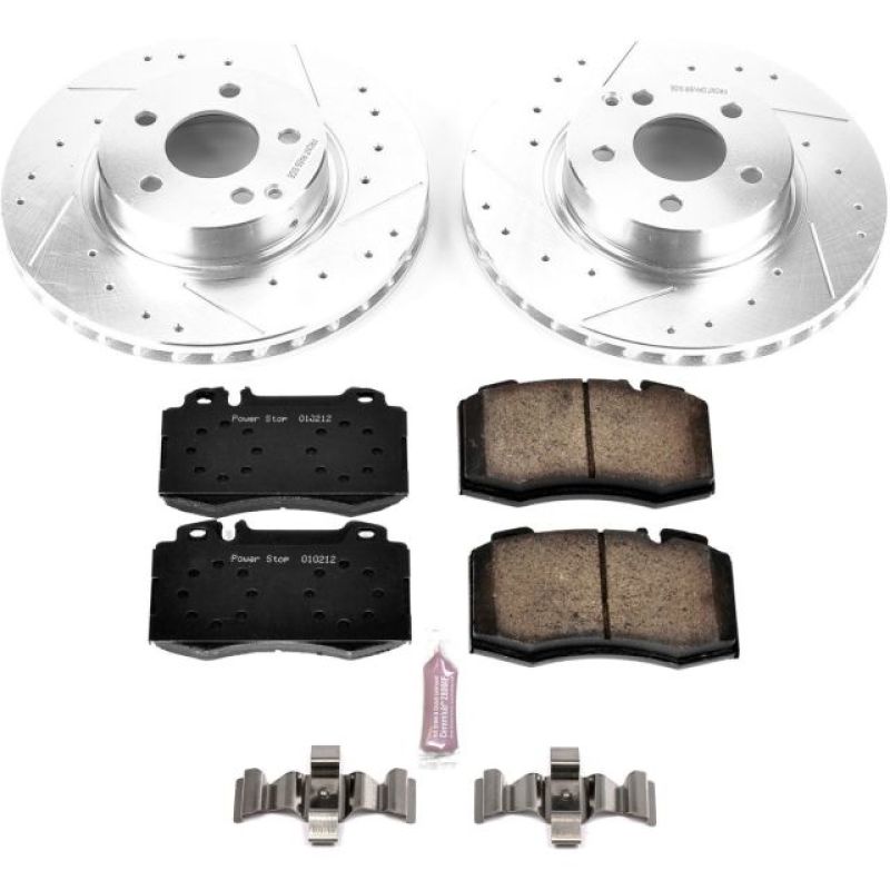 PowerStop 04-06 Mercedes-Benz E500 Front Z23 Evolution Sport Brake Kit