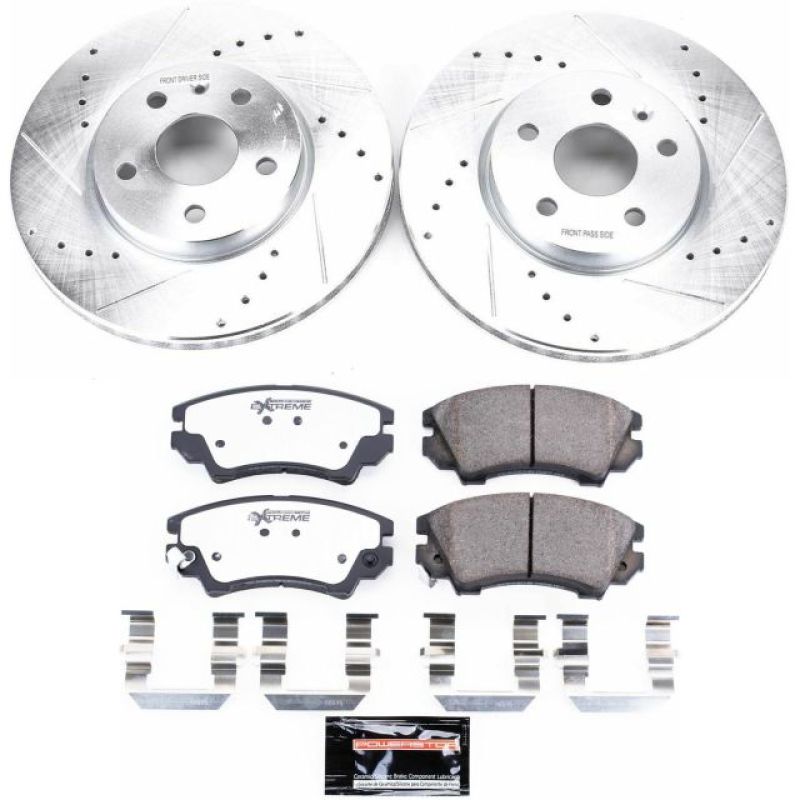 PowerStop 2017 Buick Regal Front Z26 Street Warrior Brake Kit