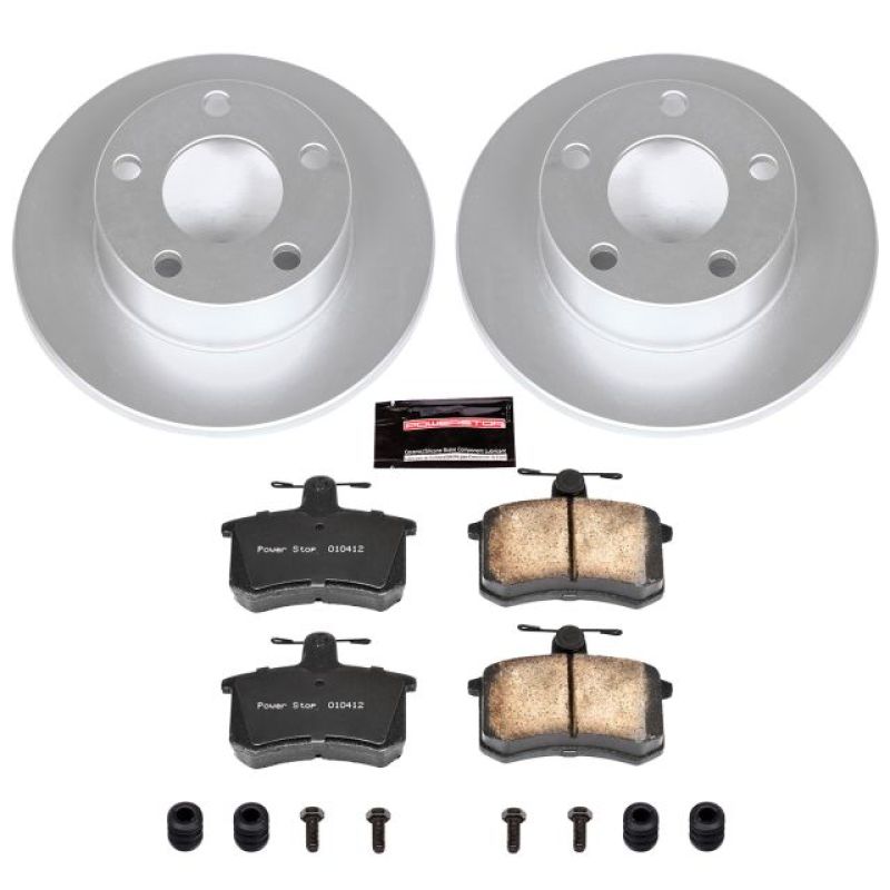 PowerStop 96-01 Audi A4 Quattro Rear Z23 Evolution Sport Coated Brake Kit