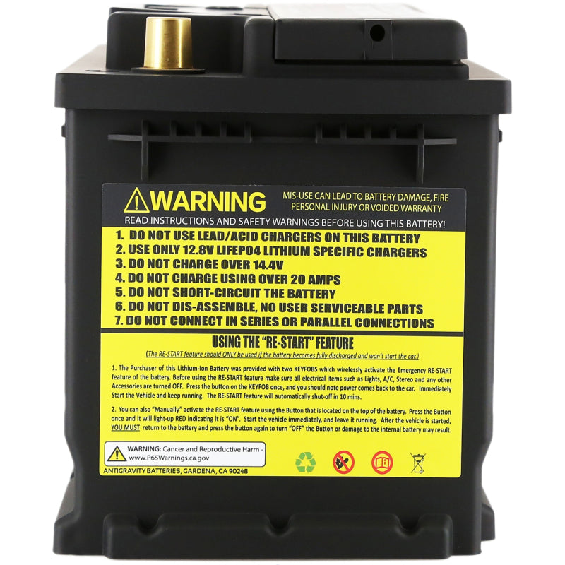 AntiGravity Batteries Antigravity H6/Group 48 Lithium Car Battery