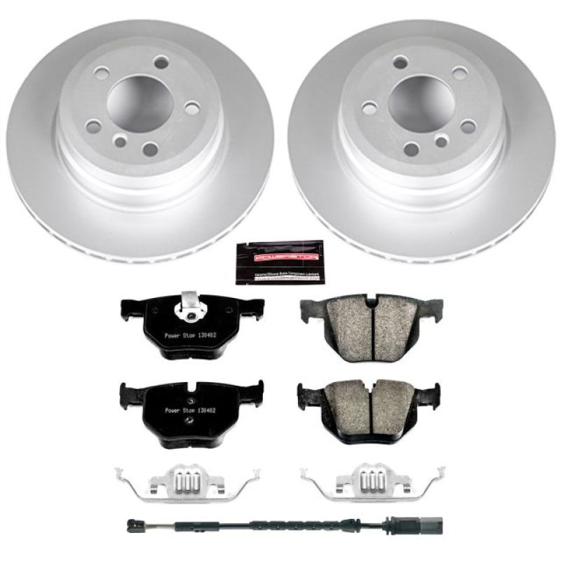 PowerStop 16-18 BMW X5 Rear Z23 Evolution Sport Coated Brake Kit
