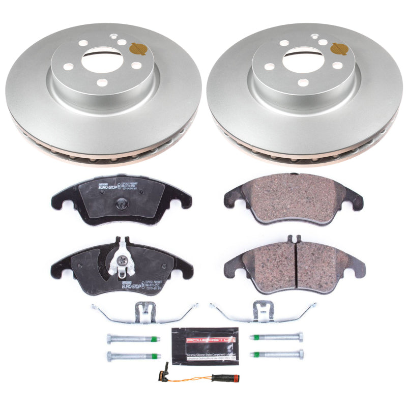 PowerStop 13-14 Mercedes-Benz C300 Front Euro-Stop Brake Kit