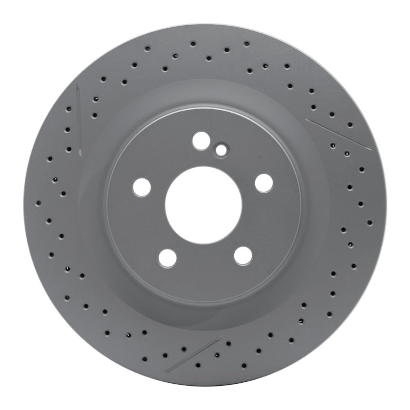 DFC 08-15 Mercedes-Benz C63 AMG Rear Drilled GeoSPEC Coated Rotor and Slotted