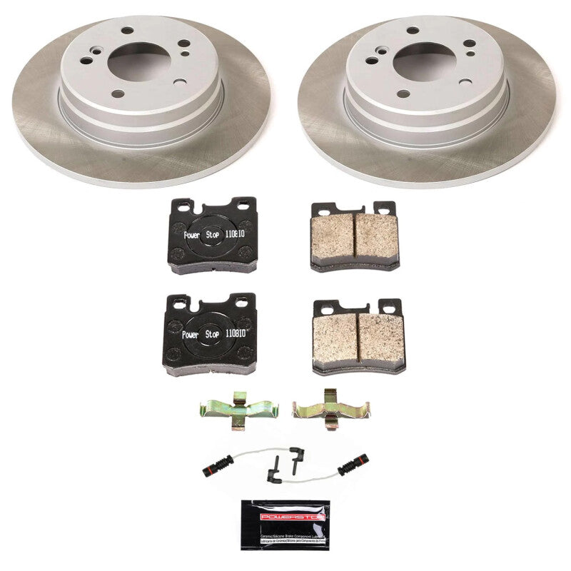 PowerStop 98-00 Mercedes-Benz SLK230 Rear Semi-Coated Rotor Kit