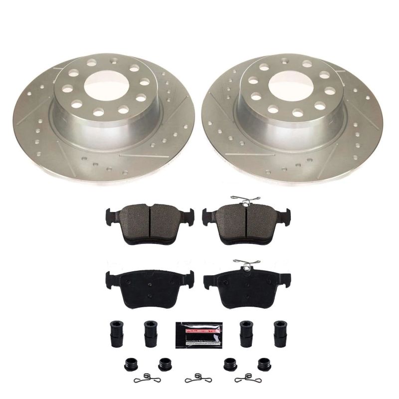 PowerStop 2019 Volkswagen Jetta Rear Z23 Evolution Sport Brake Kit
