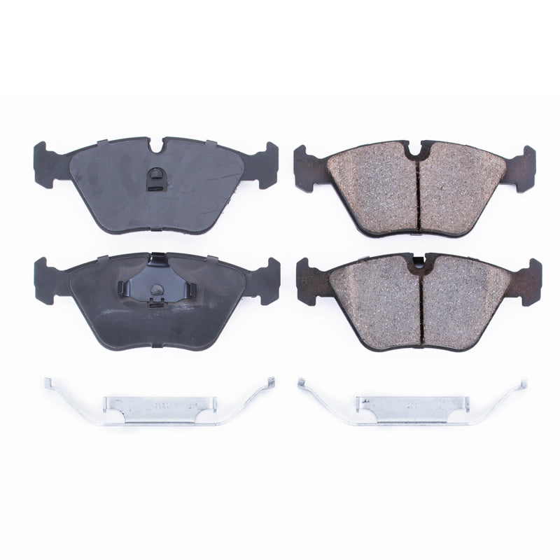 PowerStop 89-91 Audi 200 Front Z17 Evolution Ceramic Brake Pads w/Hardware