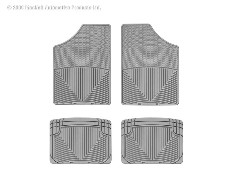 WeatherTech  71-82 Bentley Corniche Front And Rear Rubber Mats - Grey