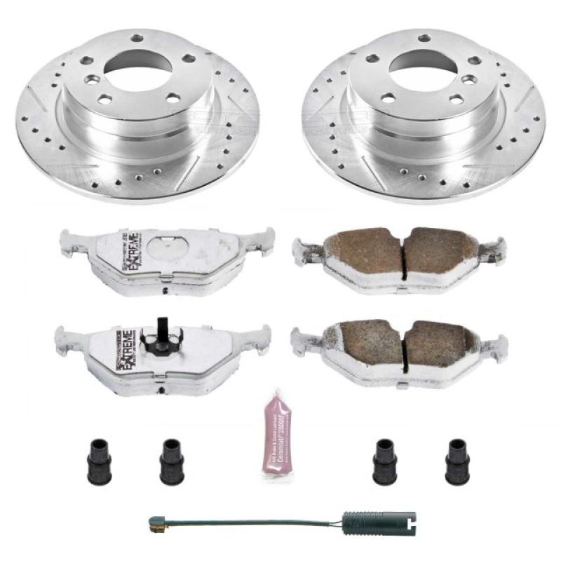 PowerStop 92-98 BMW 318i Rear Z26 Street Warrior Brake Kit