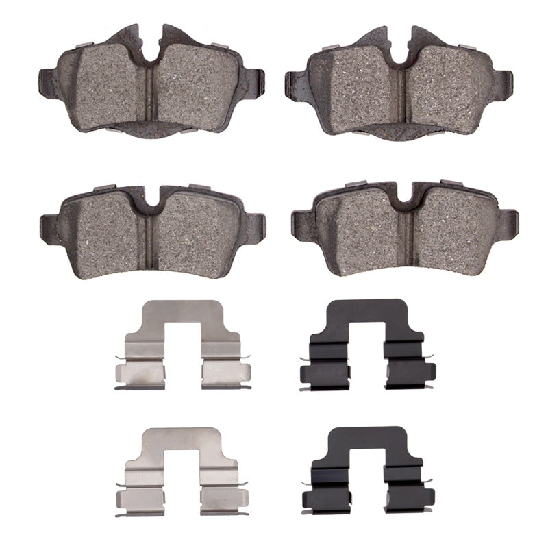 DFC 07-15 Mini Cooper Clubman Rear 4000 HybriDynamic Brake Pads and Hardware Kit