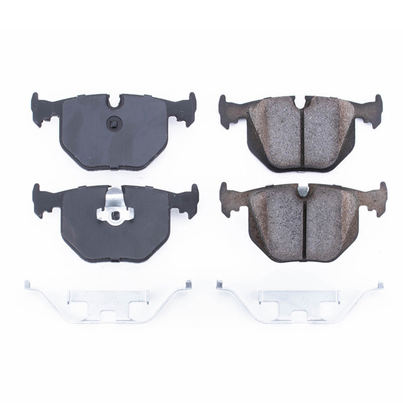 PowerStop 01-05 BMW 330Ci Rear Z17 Evolution Ceramic Brake Pads w/Hardware