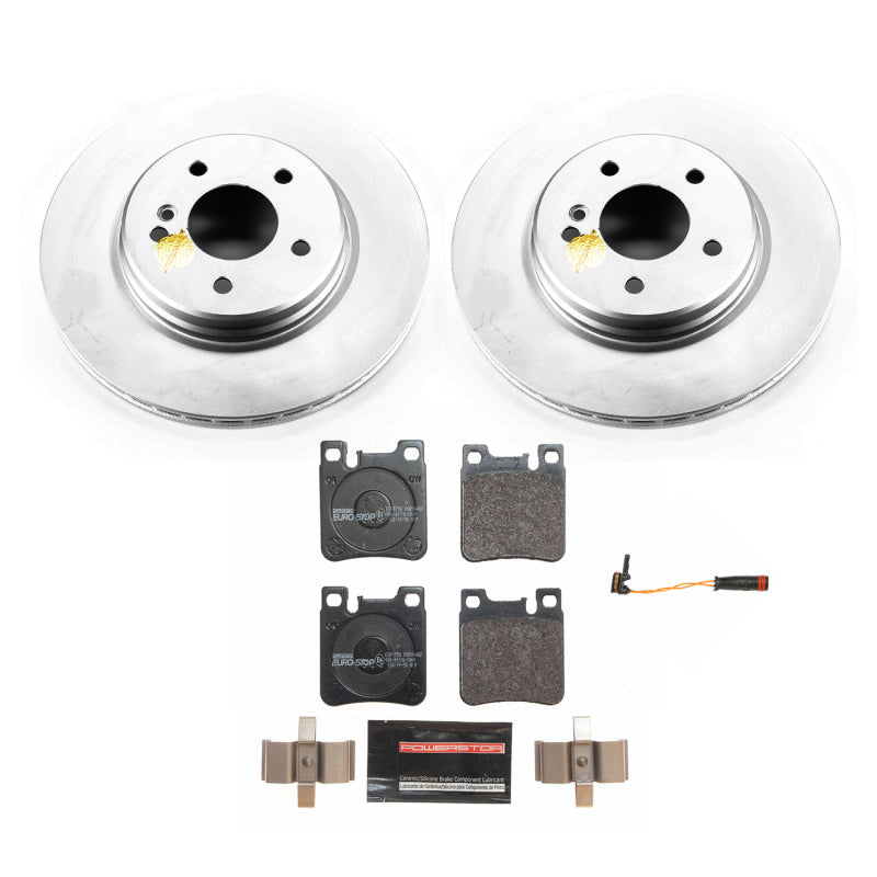 PowerStop 01-04 Mercedes-Benz CLK55 AMG Rear Euro-Stop Brake Kit