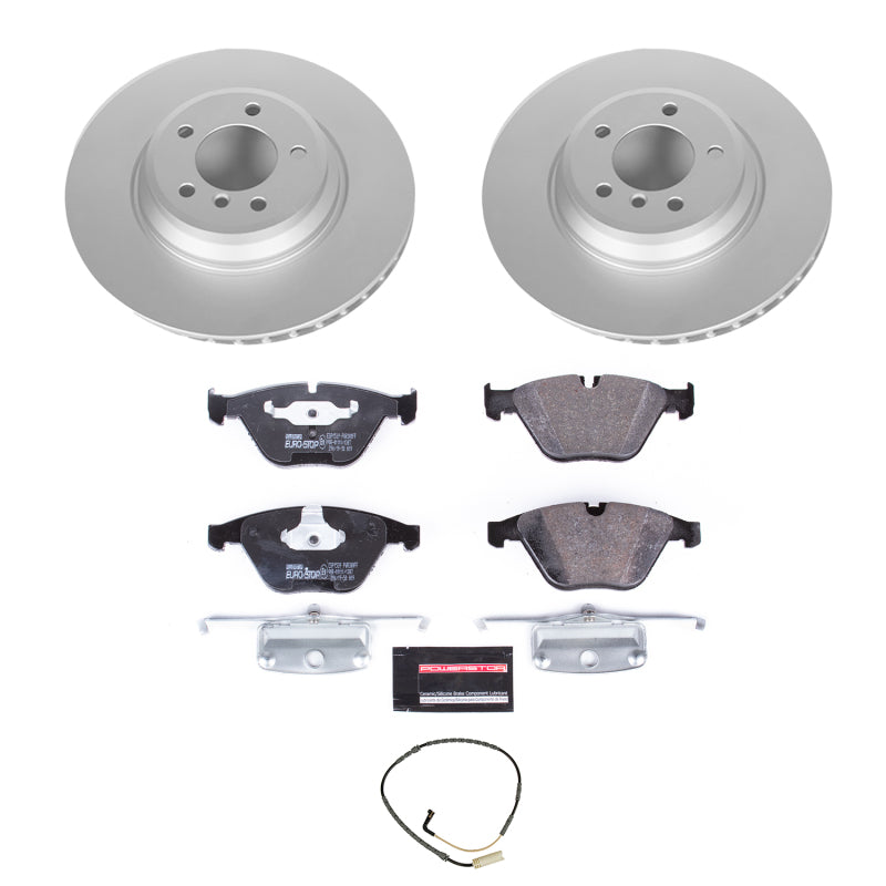 PowerStop 2009 BMW 335i xDrive Front Euro-Stop Brake Kit