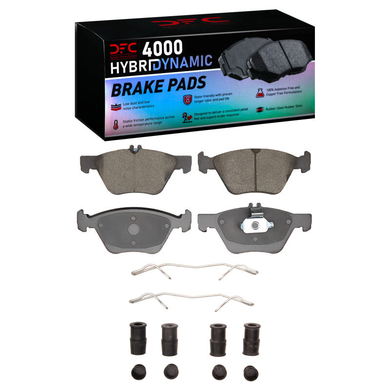 DFC 04-09 Mercedes-Benz E320 Front 4000 HybriDynamic Brake Pads and Hardware Kit