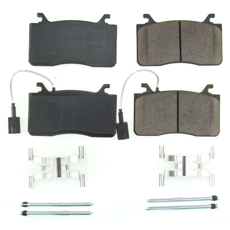 PowerStop 17-18 Alfa Romeo Giulia Front Z17 Evolution Ceramic Brake Pads w/Hardware