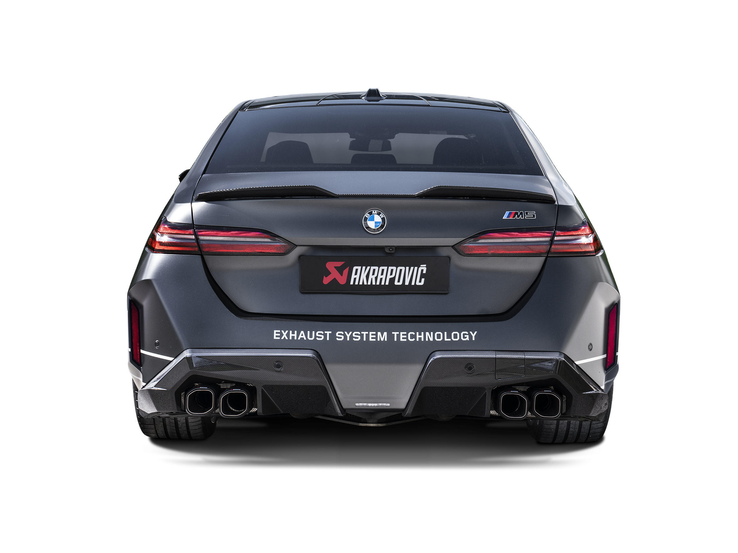 Akrapovic Carbon Fiber Rear Trunk Lip Spoiler - BMW G90 M5